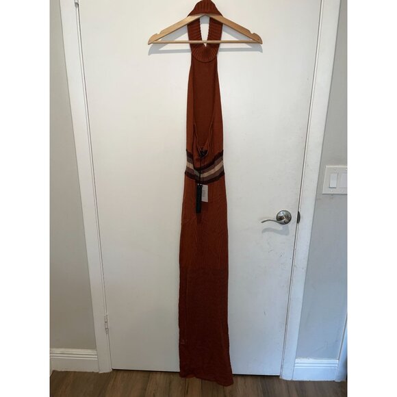 NWTHouse of Harlow 1960 REVOLVE Naomh Crochet Mix MaxiDress in Rust  S Small Wom - Picture 7 of 14